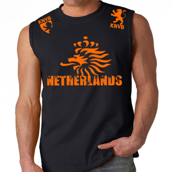 NETHERLANDS SOCCER FIFA WORLD CUP MENS MUSCLE SHIRT