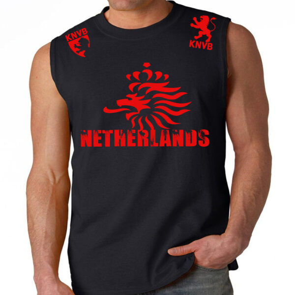 NETHERLANDS SOCCER FIFA WORLD CUP MENS MUSCLE SHIRT