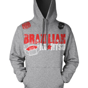 BRAZILIAN JIU JITSU UFC OCTAGON FIGHT RING PULLOVER HOODIE SWEATSHIRT