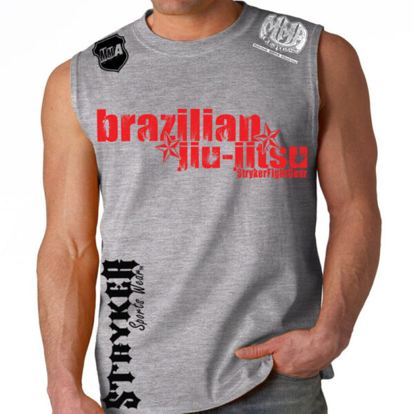 Brazilian Jiu Jitsu Stryker Muscle Sleeveless Shirt