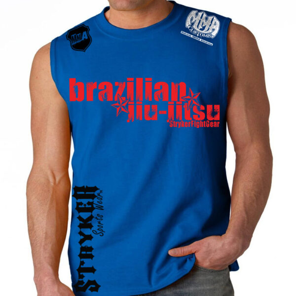 Brazilian Jiu Jitsu Stryker Muscle Sleeveless Shirt