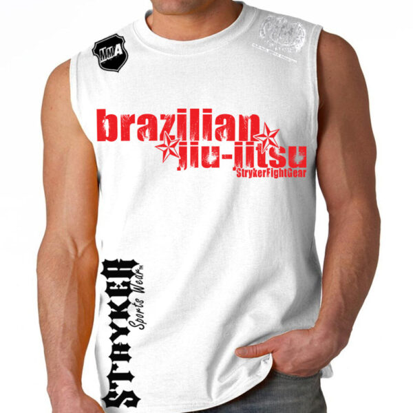 Brazilian Jiu Jitsu Stryker Muscle Sleeveless Shirt