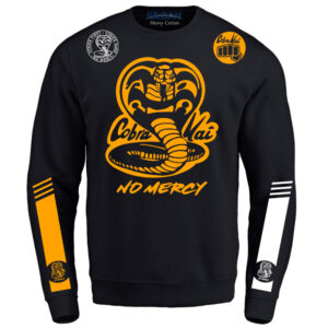 CobraKaiNoMercyRacingStripeSleevesSponsoredAdultCrewneckSweatshirtBlack-GoldWhiteLogos.jpg