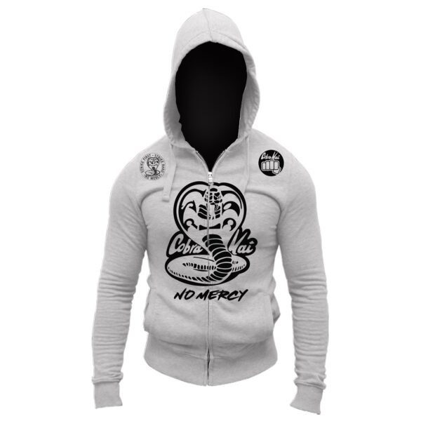 Cobra Kai No Mercy 80's Movie The Karate Kid Youtube Show Adult Full Zip-Up Hoodie Sweatshirt