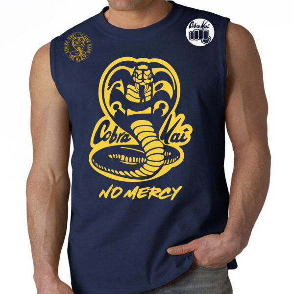 Cobra Kai No Mercy 80's youtube show Karate kid ufc mma striker Muscle Tank Top