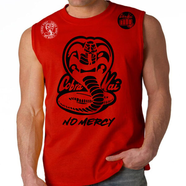 Cobra Kai No Mercy 80's youtube show Karate kid ufc mma striker Muscle Tank Top