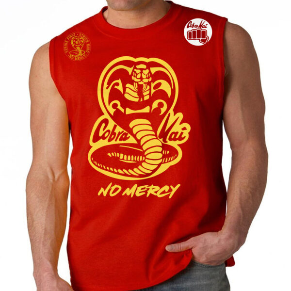 Cobra Kai No Mercy 80's youtube show Karate kid ufc mma striker Muscle Tank Top