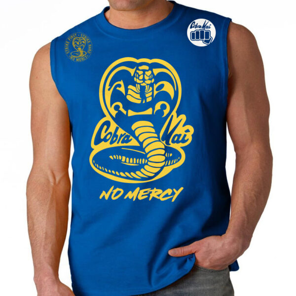 Cobra Kai No Mercy 80's youtube show Karate kid ufc mma striker Muscle Tank Top