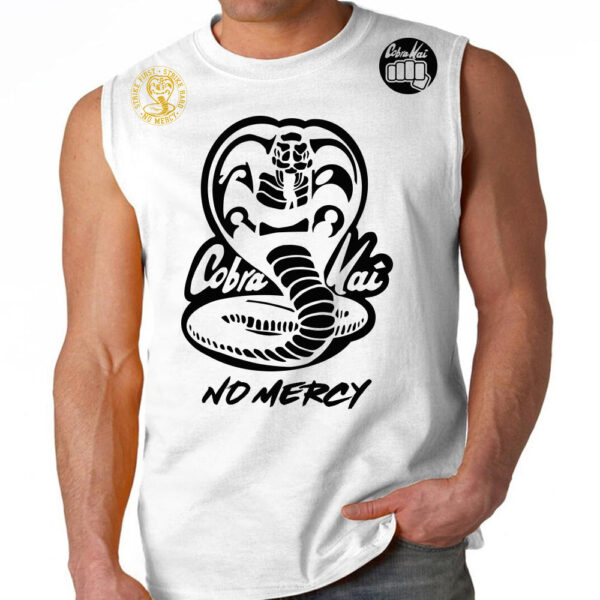 Cobra Kai No Mercy 80's youtube show Karate kid ufc mma striker Muscle Tank Top