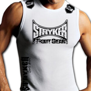 Stryker_Fight_Gear_White_Muscle_Sleeveless_Shirt_Black_Logos.jpg