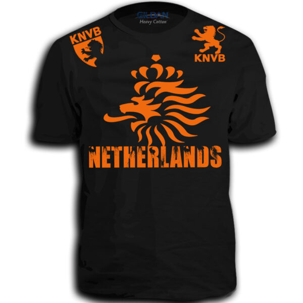 THE NETHERLANDS FIFA WORLD CUP ADULT SOCCER FLAG T-SHIRT