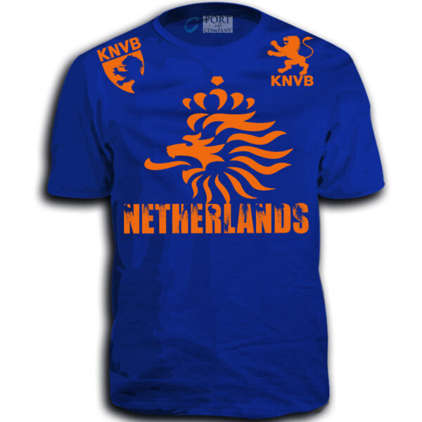 THE NETHERLANDS FIFA WORLD CUP ADULT SOCCER FLAG T-SHIRT