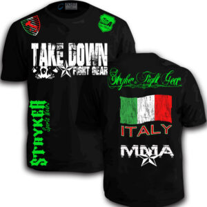 ITALY STRYKER FIFA WORLD CUP SOCCER MMA MENS T-SHIRT