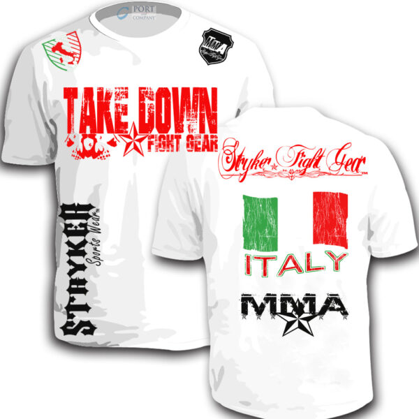 ITALY STRYKER FIFA WORLD CUP SOCCER MMA MENS T-SHIRT